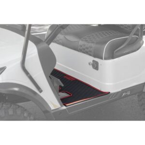 Xtreme Floor Mats for MadJax XSeries 2024-Up – Black/Rosso Red - Image 4