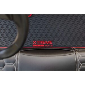 Xtreme Floor Mats for MadJax XSeries 2024-Up – Black/Rosso Red - Image 5