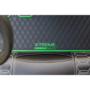 Xtreme Floor Mats for MadJax XSeries 2024-Up – Black/Lime Green - Image 5