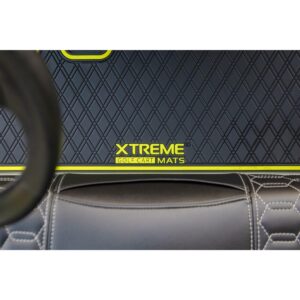 Xtreme Floor Mats for MadJax XSeries 2024-Up – Black/Neon Yellow - Image 3