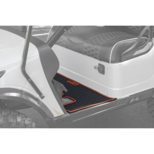 Xtreme Floor Mats for MadJax XSeries 2024-Up – Black/Vivid Orange Metallic - Image 5