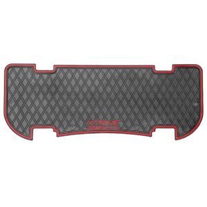 Xtreme Floor Mats for MadJax Genesis 250/300 Rear Seat Kits – Black/Cherry Red Metallic - Image 1