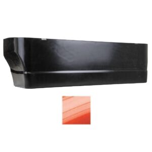 MadJax XSeries Storm Vivid Orange Front Seat Pod Half - Image 2