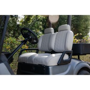 MadJax Aviator EZGO TXT/RXV & MadJax XSeries Graphite Front Seat Cushions - Image 6