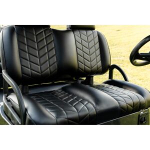 ​MadJax Aviator Yamaha Drive/Drive2 & ICON Black Front Seat Cushions - Image 5