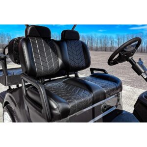 ​MadJax Aviator Yamaha Drive/Drive2 & ICON Black Front Seat Cushions - Image 6