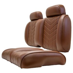 MadJax Aviator Yamaha Drive/Drive2 & ICON Coffee Front Seat Cushions - Image 8