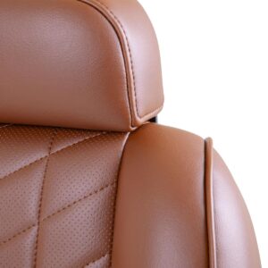 MadJax Aviator Yamaha Drive/Drive2 & ICON Coffee Front Seat Cushions - Image 9