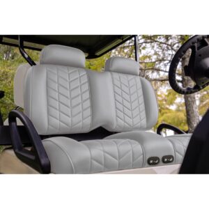 MadJax Aviator Yamaha Drive/Drive2 & ICON Graphite Front Seat Cushions with Thremaflex - Image 5