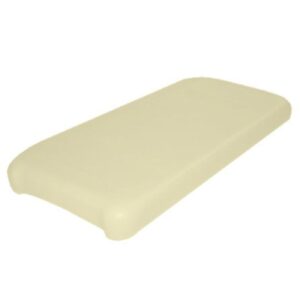 EZGO L6, S6, Shuttle Oyster Front Seat Bottom Cushion Assembly - Image 1