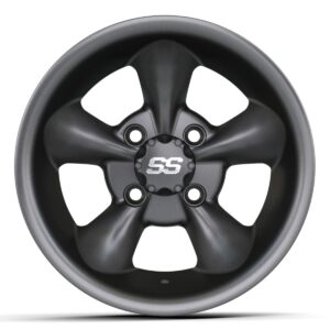 12″ GTW® Godfather Matte Gray Wheel - Image 3