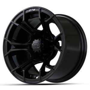 12″ GTW® Spyder Matte Black Wheel - Image 2