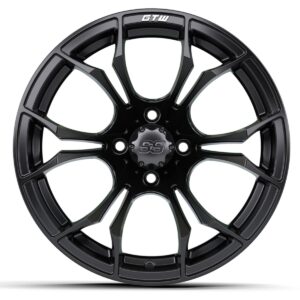 15″ GTW® Spyder Matte Black Wheel - Image 2