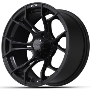 15″ GTW® Spyder Matte Black Wheel - Image 3