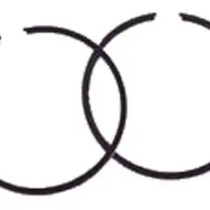 EZGO Gas Piston / Ring Assembly (Years 1980-1988) - Image 2