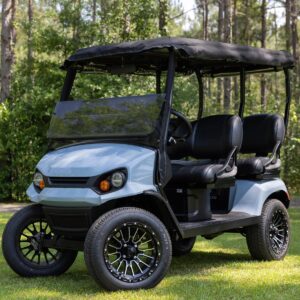 RedDot EZGO Liberty 4-Passenger Beige 3-Sided Over-The-Top Enclosure - Image 5