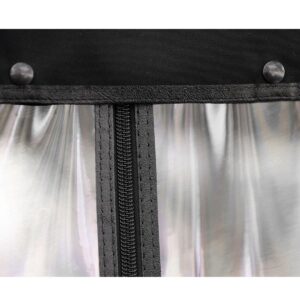 RedDot EZGO Express S4 Elite with 80” Non Modular Top White 3-Sided Track Style Vinyl Enclosure (Years 2023-Up) - Image 10