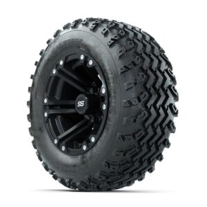 GTW Specter Matte Black 12 in Wheels with 23x10.00-12 Rogue All Terrain Tires   Full Set - Image 3