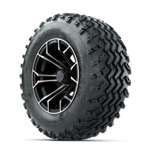 GTW Spyder Bronze/Matte Black 12 in Wheels with 23x10.00-12 Rogue All Terrain Tires Full Set - Image 2