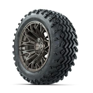 GTW Stellar Matte Bronze 14 in Wheels with 23x10.00-14 Rogue All Terrain Tires   Full Set - Image 3