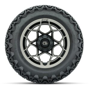 GTW® Nexus Gloss Black/Bronze 14 in Wheels with 23x10-14 Predator All-Terrain Tires – Full Set - Image 3
