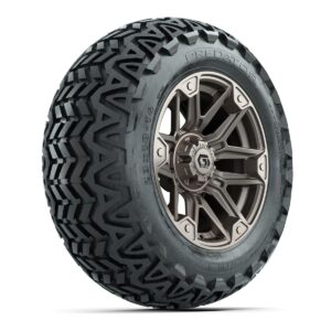 GTW® Graffiti Satin Bronze 14 in Wheels with 23x10-14 Predator All-Terrain Tires – Full Set - Image 2