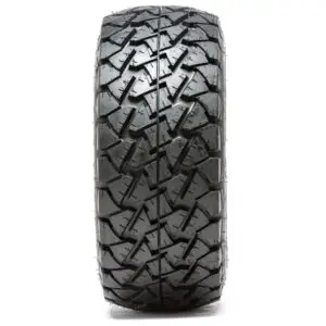 Set of 4 GTW 12in Spyder Black and Machined Wheels with 22in Timberwolf Mud Tires - Image 2