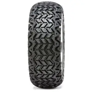 GTW Tempest Chrome Wheels with 23in Predator A-T Tires - 14 Inch - Image 2