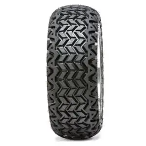 GTW Vampire Black and Machined Wheels with 23in Predator A-T Tires - 14 Inch - Image 2