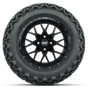 Set of (4) 14 in GTW Vortex Wheels with 23x10-14 GTW Predator All-Terrain Tires - Image 3