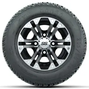 Set of (4) 10 in GTW Specter Wheels with 205/50-10 Mamba Street Tires - Image 2