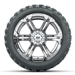 Set of (4) 14 in GTW Specter Wheels with 23x10-14 GTW Nomad All-Terrain Tires - Image 3