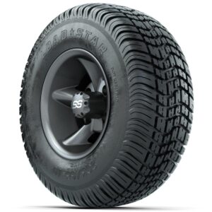 Set of (4) 10 in GTW Godfather Wheels with 205/65-10 Kenda Load Star Tires - Image 3