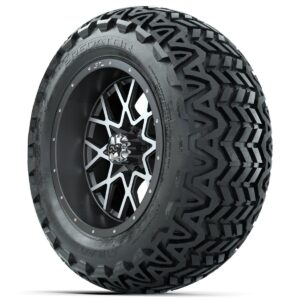 Set of (4) 14 in GTW Vortex Wheels with 23x10-14 GTW Predator All-Terrain Tires - Image 3