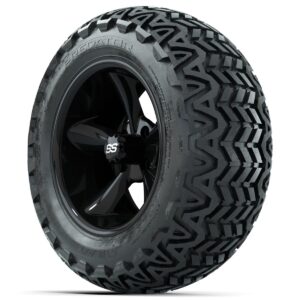 Set of (4) 14 in GTW Godfather Wheels with 23x10-14 GTW Predator All-Terrain Tires - Image 3