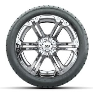 Set of (4) 14 in GTW Specter Wheels with 225/30-14 Mamba Street Tires - Image 2