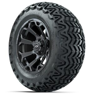 Set of (4) 14 in GTW Raven Wheels with 23x10-14 GTW Predator All-Terrain Tires - Image 2