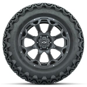 Set of (4) 14 in GTW Raven Wheels with 23x10-14 GTW Predator All-Terrain Tires - Image 3