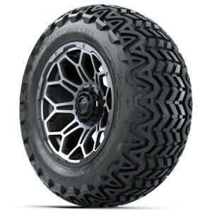 Set of (4) 14 in GTW Bravo Wheels with 23x10-14 GTW Predator All-Terrain Tires - Image 3