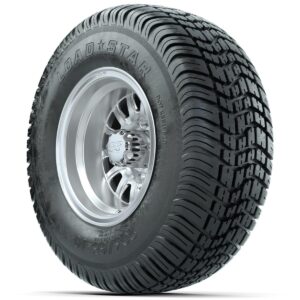 Set of (4) 10 in GTW Medusa Wheels with 205/65-10 Kenda Load Star Tires - Image 3