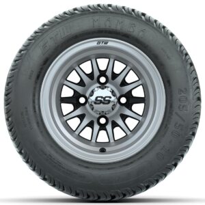 Set of (4) 10 in GTW Medusa Wheels with 205/50-10 Mamba Street Tires - Image 2