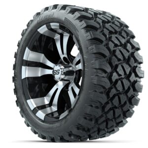 Set of (4) 14 in GTW Vampire Wheels with 23x10-14 GTW Nomad All-Terrain Tires - Image 3