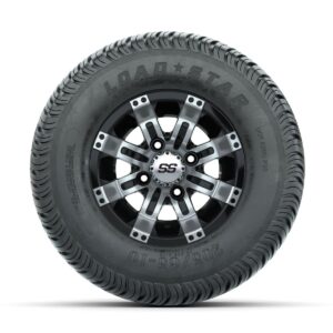 Set of (4) 10 in GTW Tempest Wheels with 205/65-10 Kenda Load Star Tires - Image 3