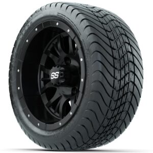Set of (4) 12 in GTW Diesel Wheels with 215/35-12 GTW Mamba Street Tires - Image 3