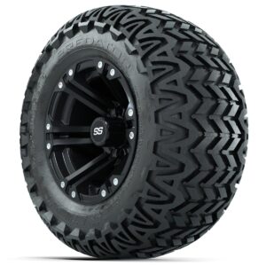 Set of (4) 12 in GTW Specter Wheels with 23x10.5-12 GTW Predator All-Terrain Tires - Image 3