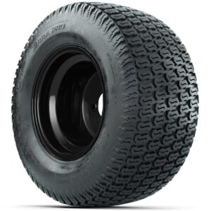 Set of (4) 10 in Matte Black Steel Offset Wheels with 20x10-10 S-Tread Terra Pro Tires - Image 3