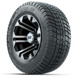 Set of (4) 10 in GTW Specter Wheels with 205/50-10 Kenda Pro Tour Tires - Image 2