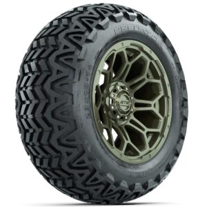 Set of (4) 14 in GTW Bravo Wheels with 23x10-14 GTW Predator All-Terrain Tires - Image 2