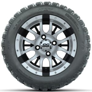 Set of (4) 12 in GTW Diesel Wheels with 20x10-R12 GTW Nomad All-Terrain Tires - Image 2