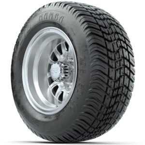 Set of (4) 10 in GTW Medusa Wheels with 205/50-10 GTW Mamba Street Tires - Image 3